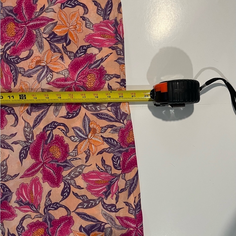 Old Navy Floral Maxi Dress - Pink and Purple - Picture 5 of 11
